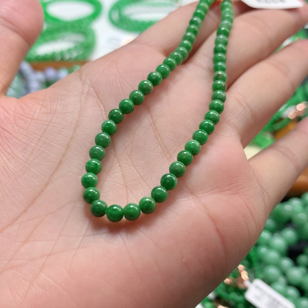 翡翠未镶嵌手链翡翠