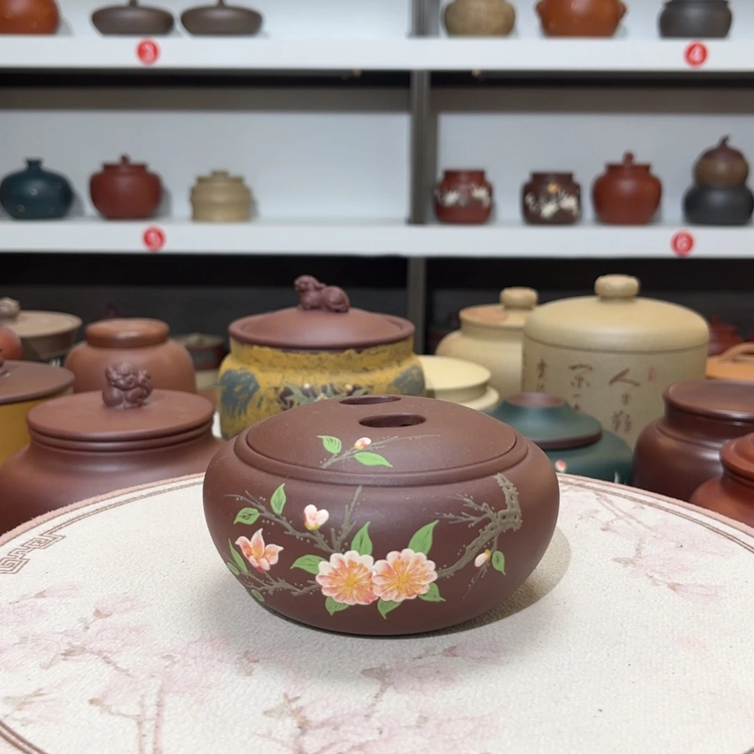紫砂茶叶罐紫砂罐