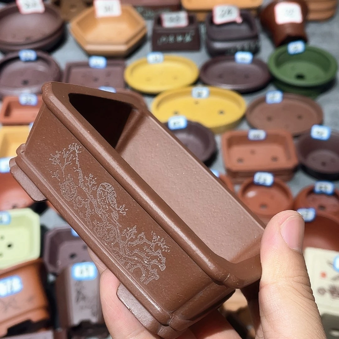 紫砂小盆9*7*3cmm