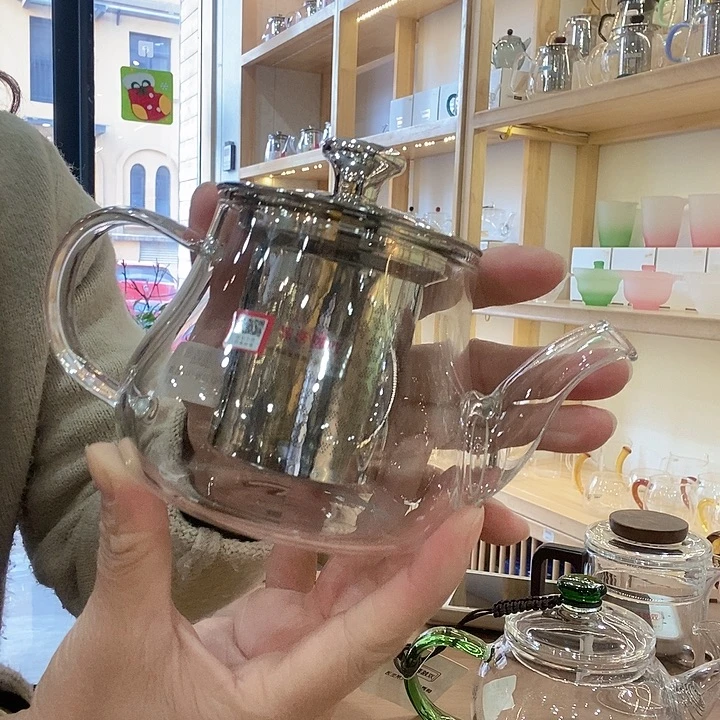 耐高温玻璃材质茶壶