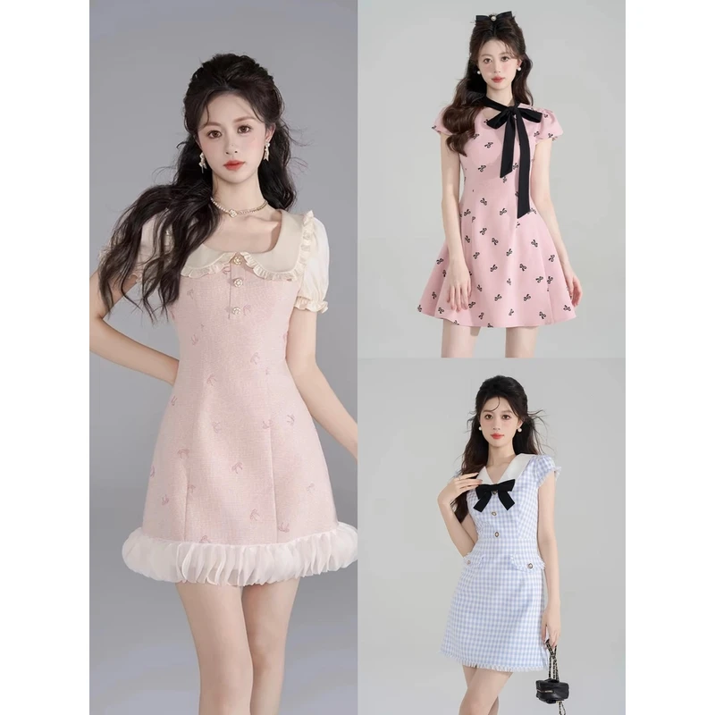 【201-300】夏季轻奢百搭连衣裙女