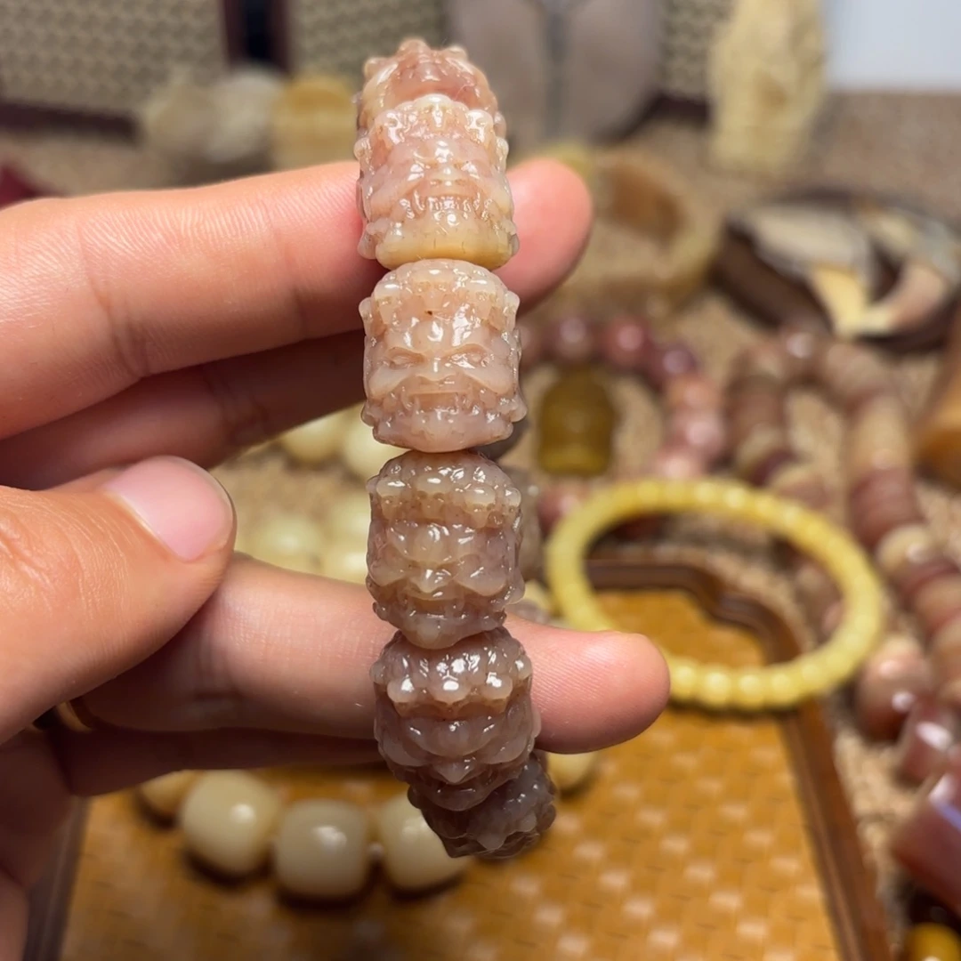 木质类驼骨手工大黑天满血