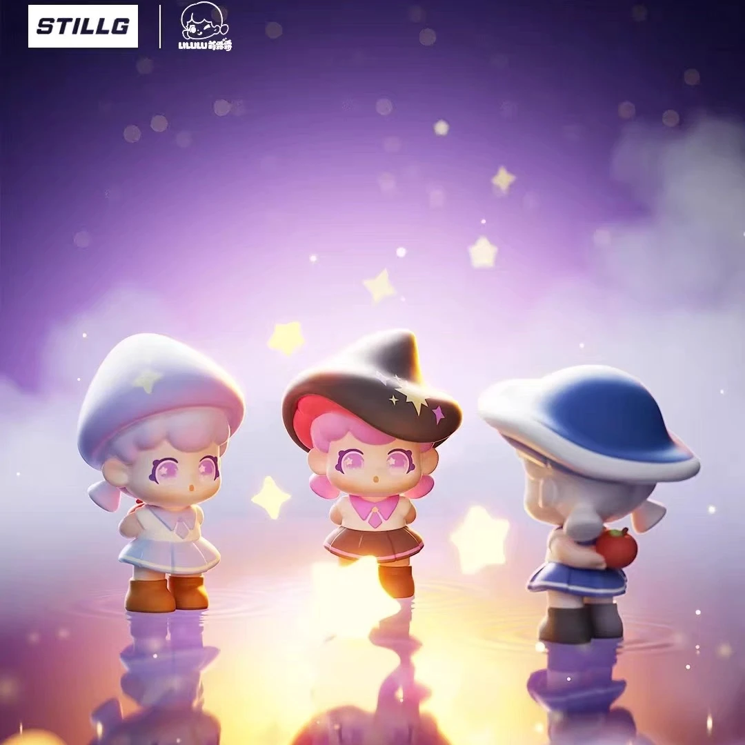 【拆盒】Lilulu莉露露蘑菇小甜心系列萌粒潮玩盲盒