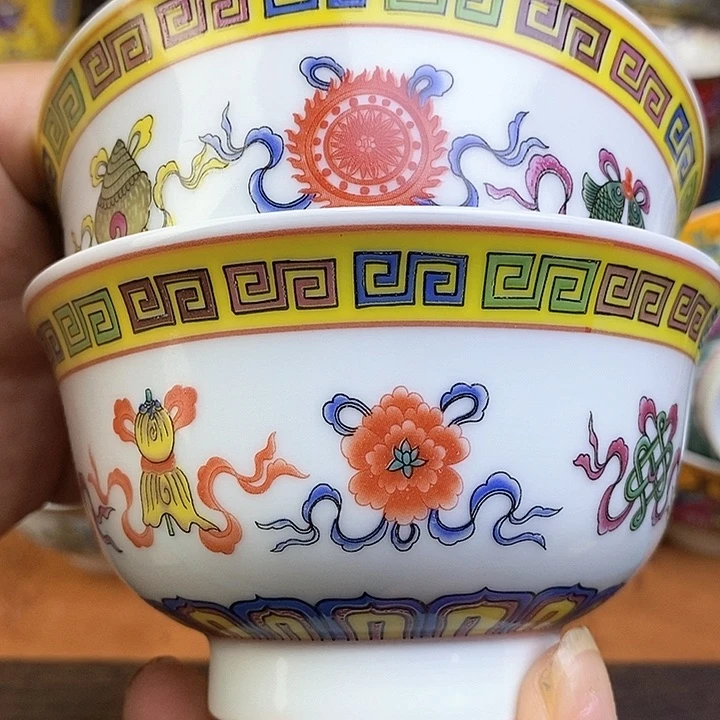景德镇陶瓷藏式茶碗