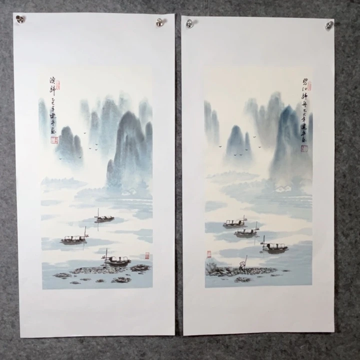 国画精品手绘国画作品