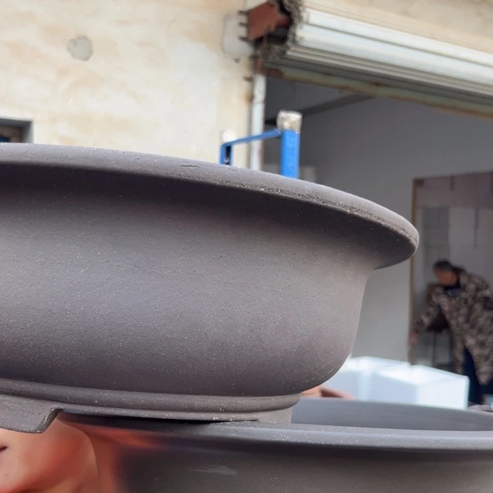 33+33紫泥碗盆花盆多肉花盆