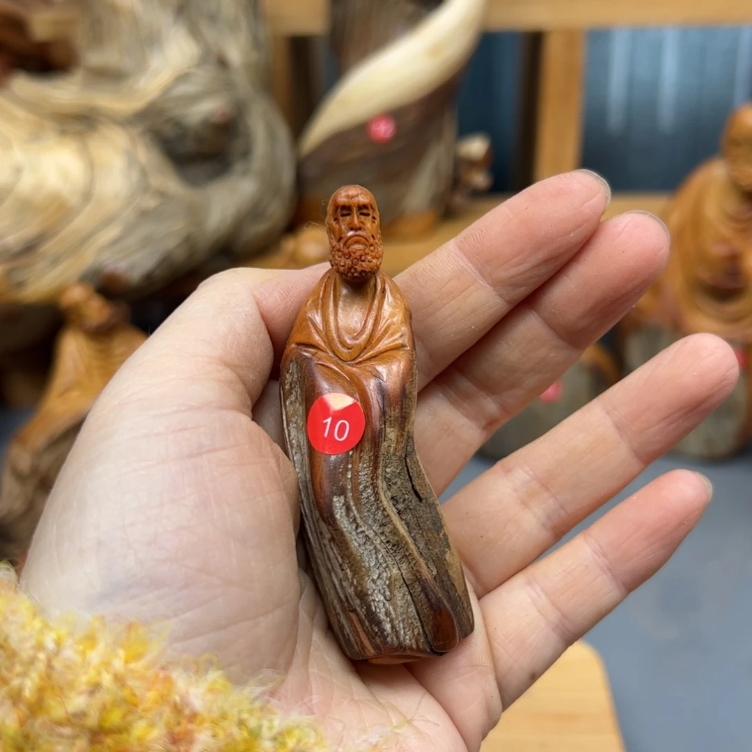 用***4柏木崖柏木摆件手把件，