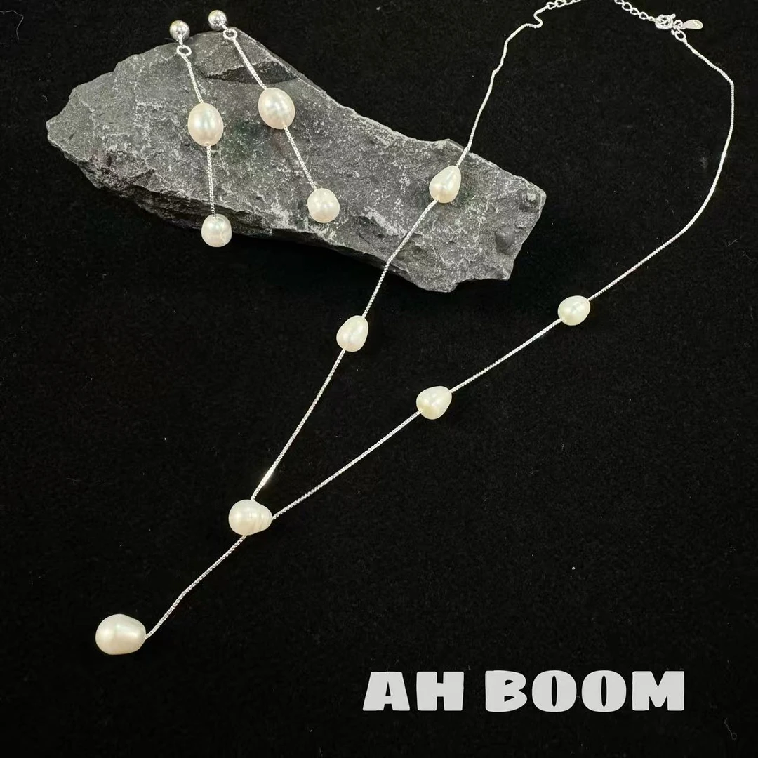 925银银制品 【瑞秋同款】气质复古时尚百搭通勤套装G187