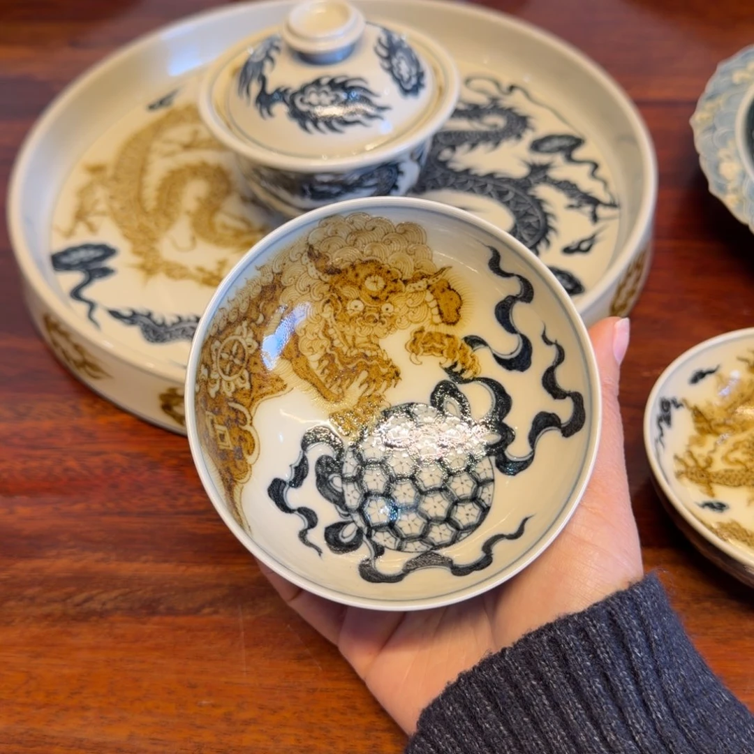 O****手工手绘茶具主人杯