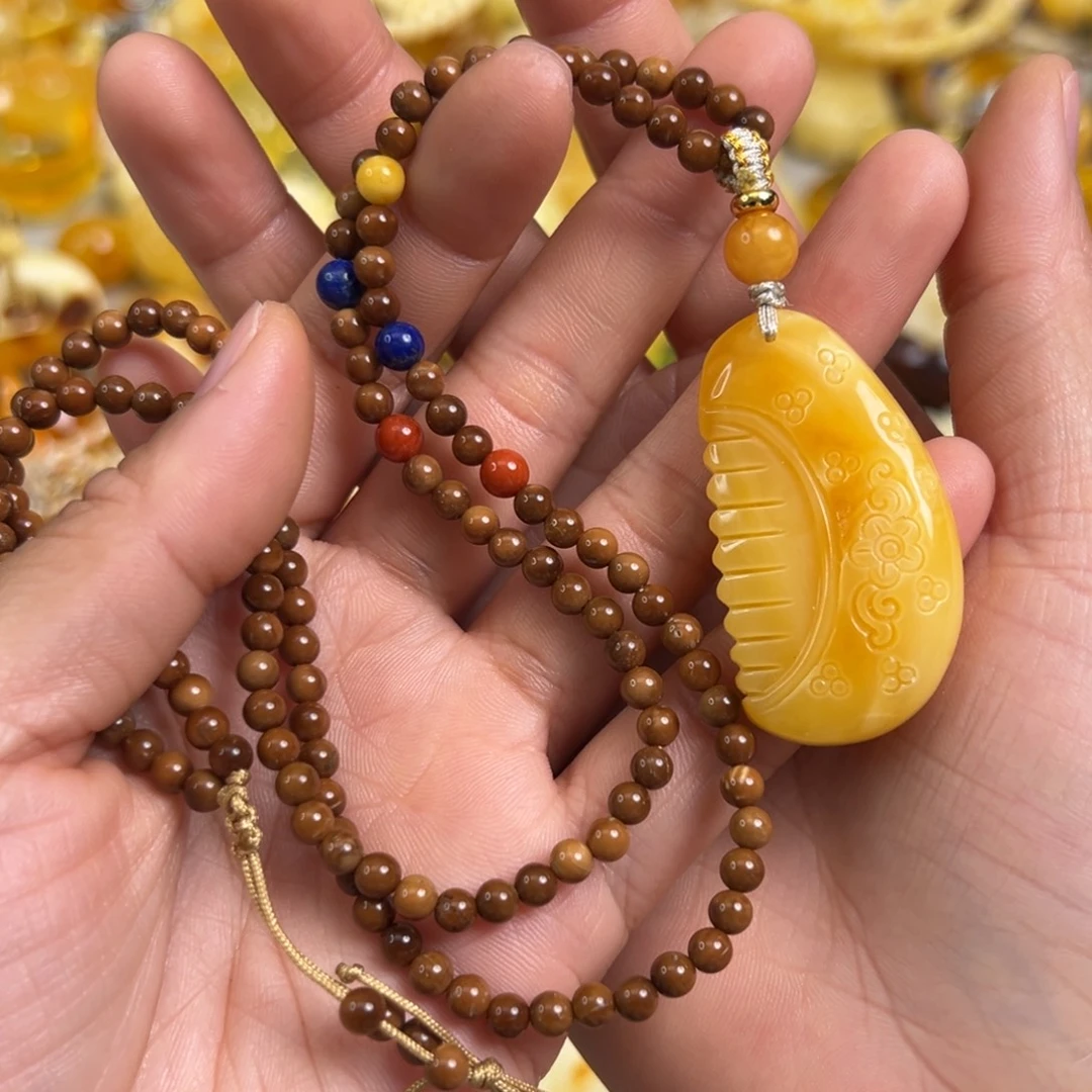 蜜蜡未镶嵌裸石蜜蜡