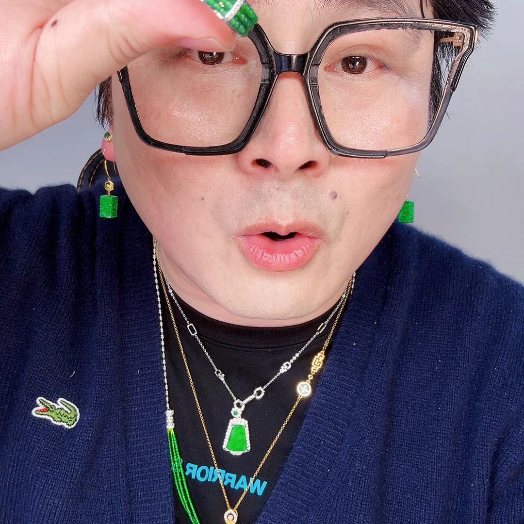 翡翠颈饰未镶嵌一个