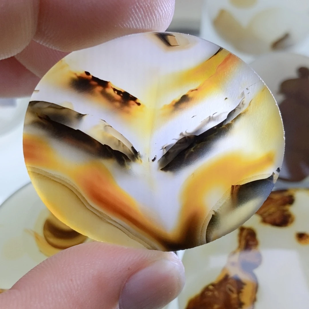 【闪购商品】玛瑙/玉髓颈饰未镶嵌石***缘