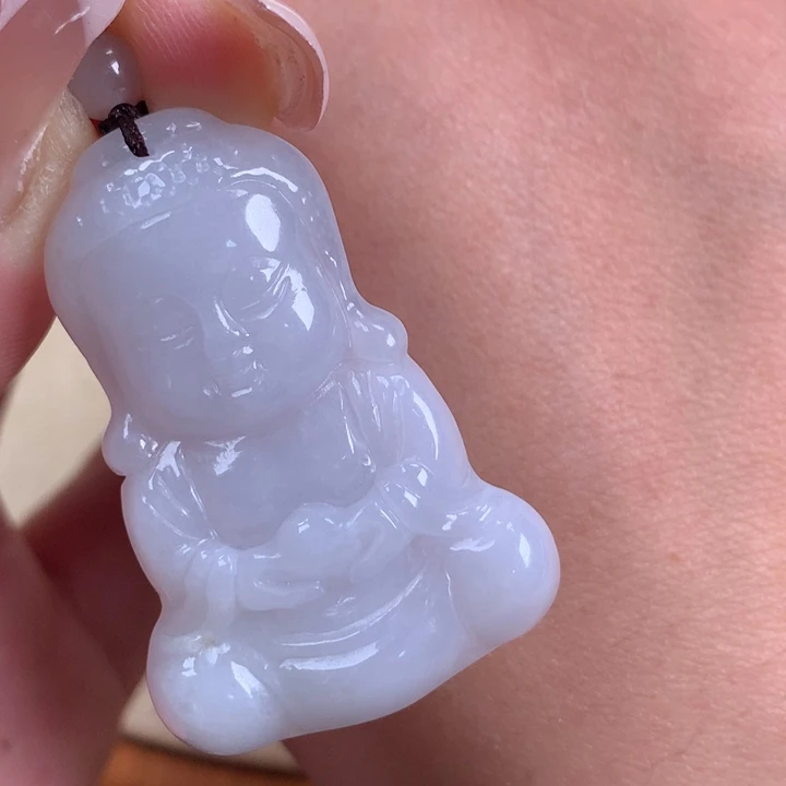 翡翠颈饰未镶嵌宝宝佛