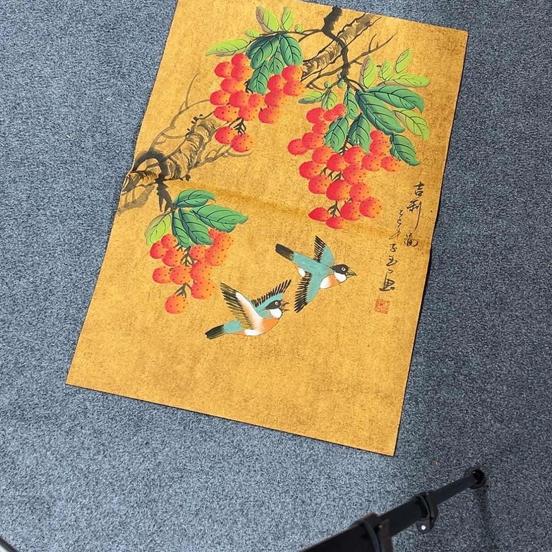 国画精品手绘作品