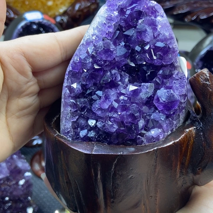 大型摆件（非配饰）未镶嵌紫晶莹