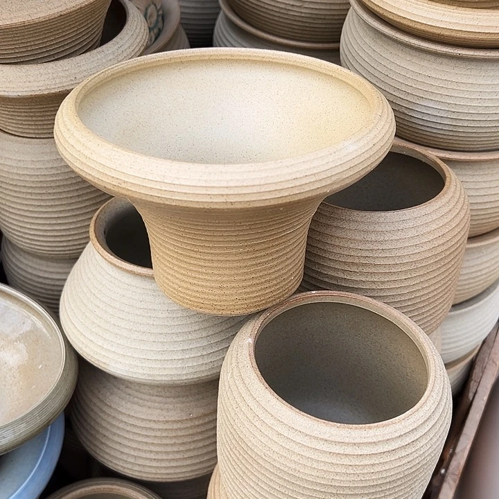 景德镇精品花盆栽适合口16高18