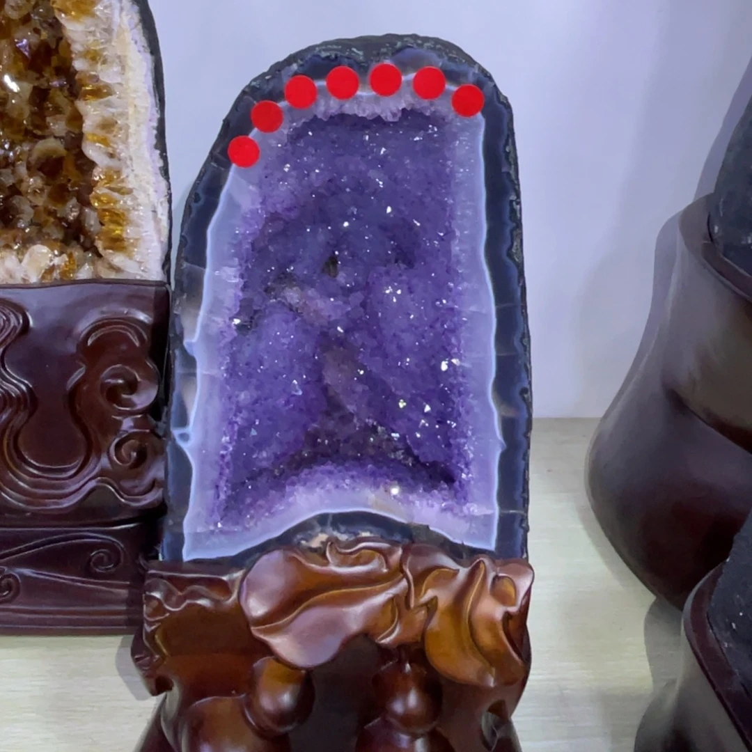 未镶嵌大型摆件（非配饰）紫晶