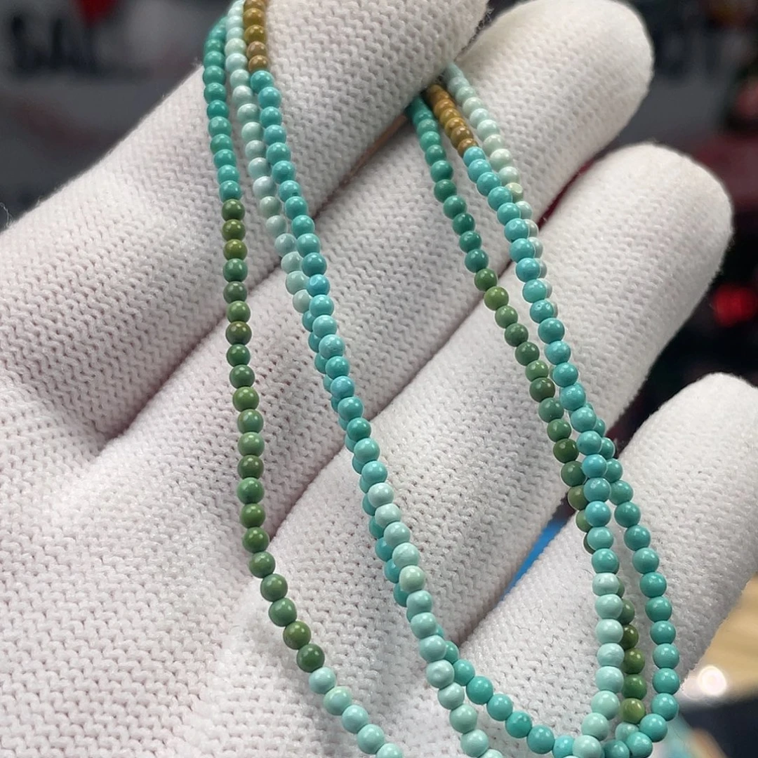 绿松石未镶嵌挂件