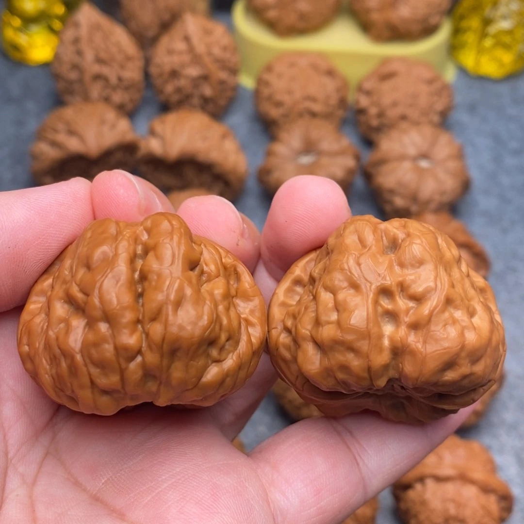 文玩核桃把件40精品毕业延庆蛙