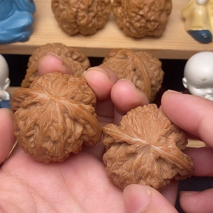 沉***静把件核桃42磨盘全品