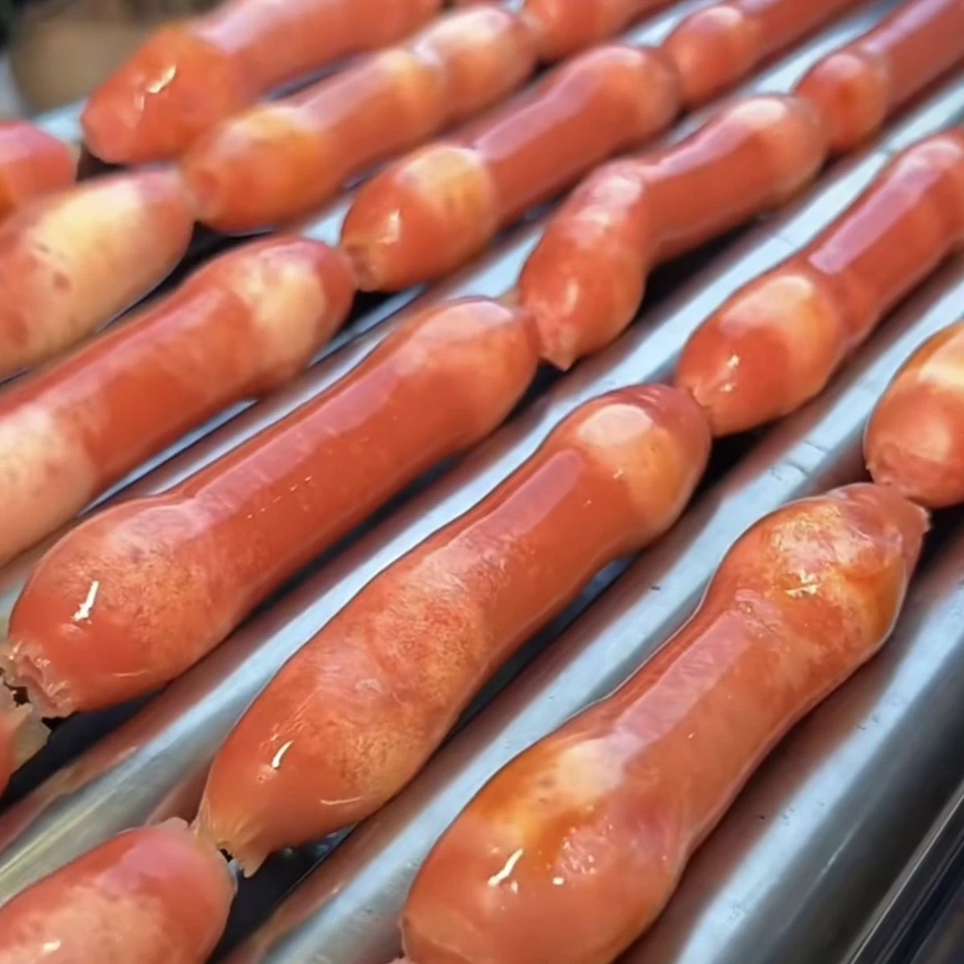 脆骨肠烤肠奥尔良风味热狗肠火腿台湾烤脆皮香肠烧烤商用整箱批发