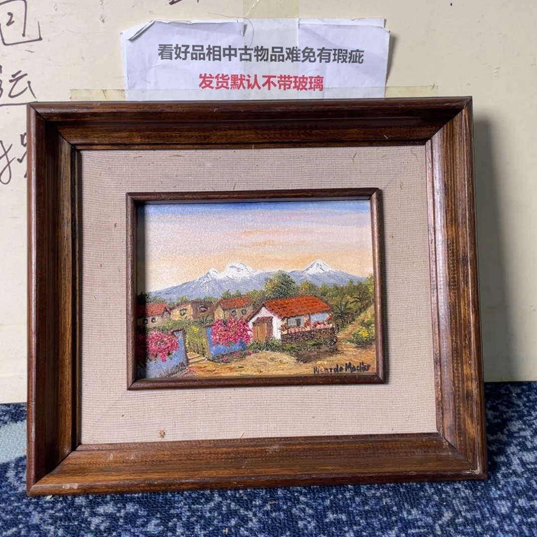 海外框画有微瑕看好下单