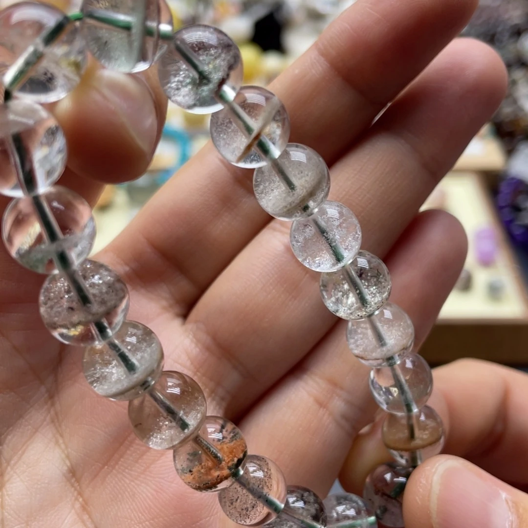 未镶嵌手链水晶一线天