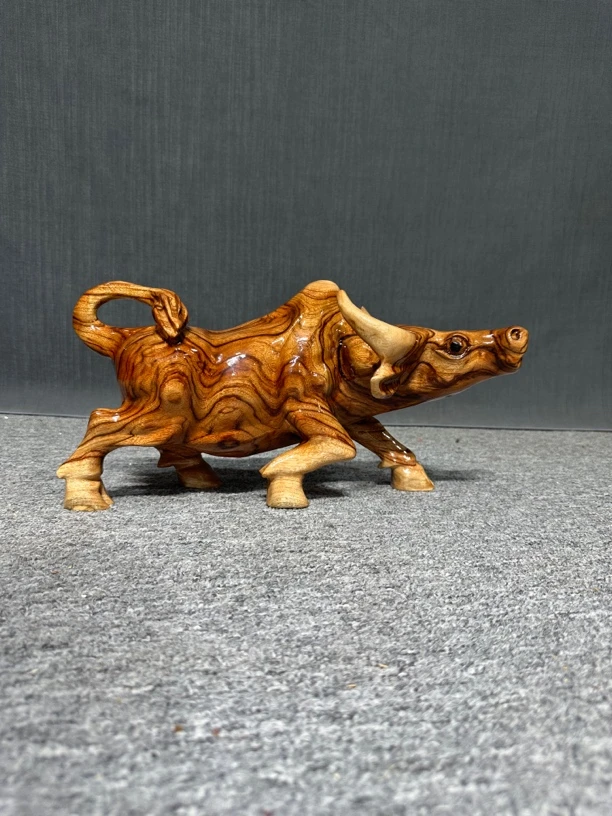 #香樟木牛摆件#工艺品#家居摆件#手工艺#无拼接