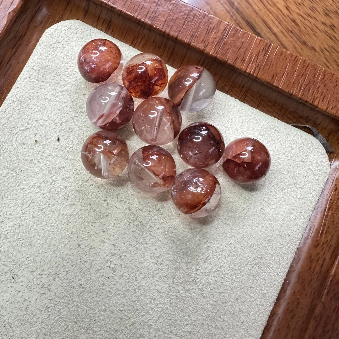 【艺品堂】11-12mm 焦糖云母 单珠 配珠 多样性发一颗