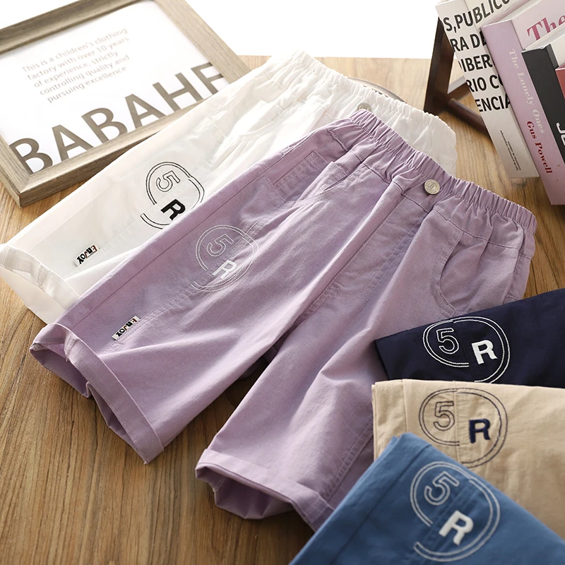 男童纯棉短裤2025夏装新款儿童薄款休闲中裤中大童帅气百搭五分裤