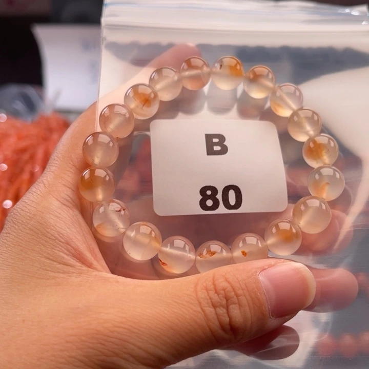 南红玛瑙未镶嵌多样性发货默认微瑕10mm