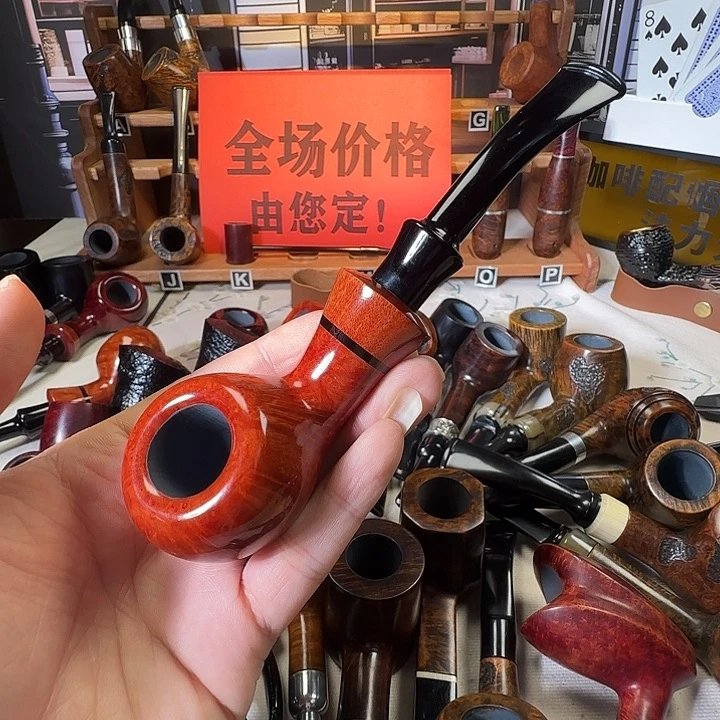 闲***的石楠木烟斗 一物一图