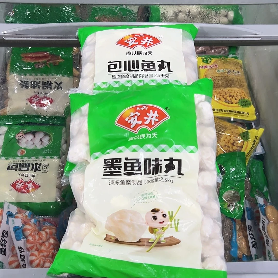 365食用农产品香港特别行政区包心鱼丸两袋墨鱼丸一袋