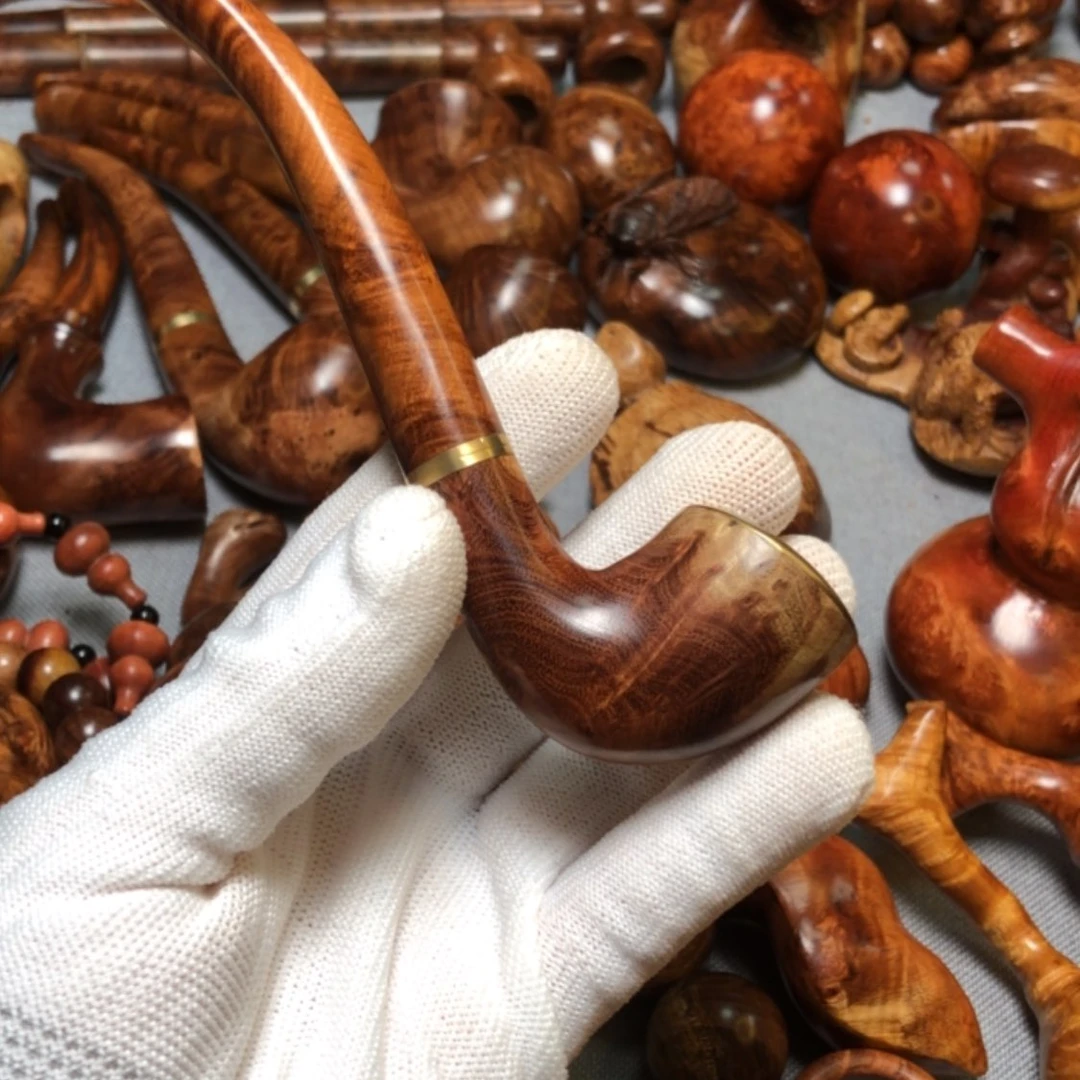 【闪购商品】木麻梨疙瘩火琉璃手把