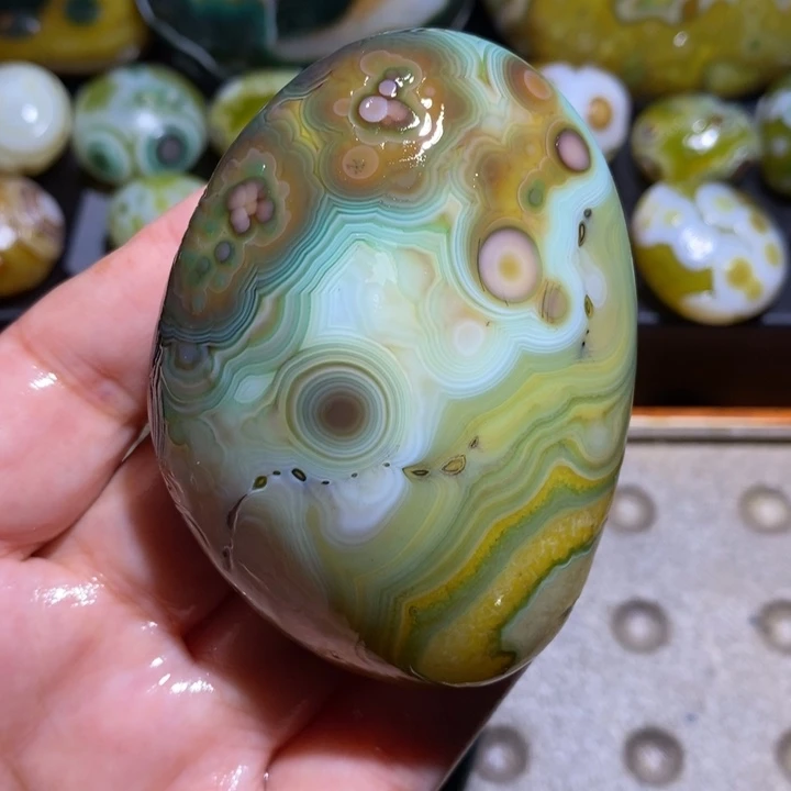 未镶嵌玛瑙/玉髓珠宝半成品29