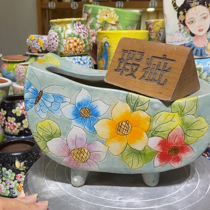 景德镇艺术手绘作品