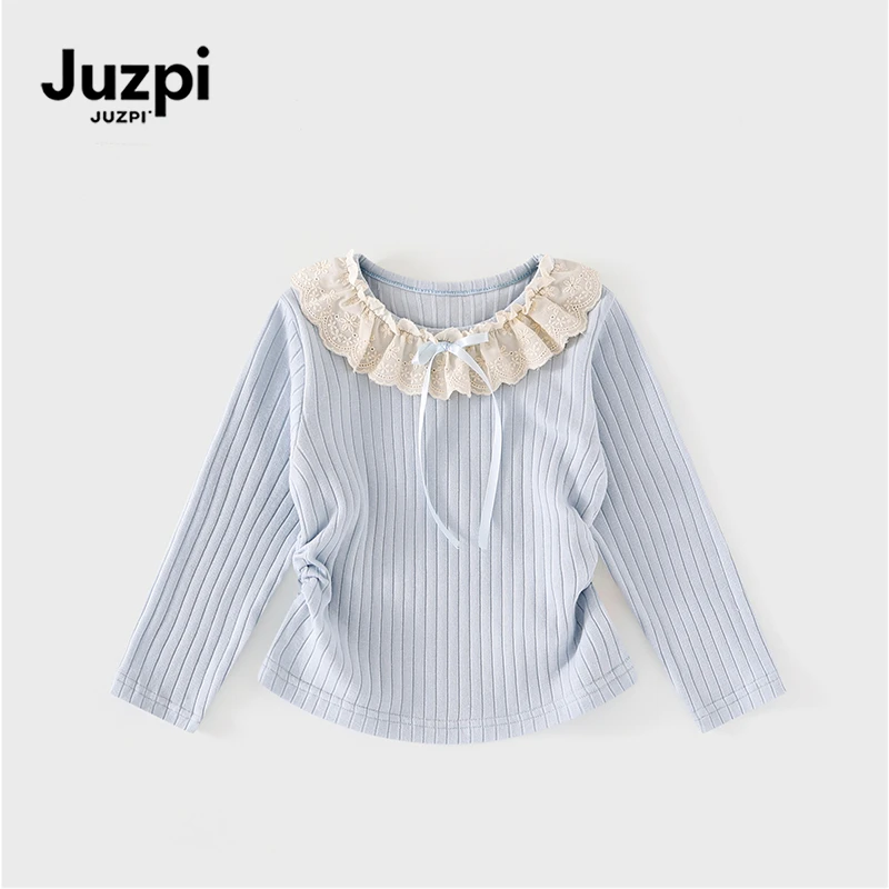 橘止皮·女童打底衫2025秋季新款洋气小童长袖T恤儿童上衣QY259610