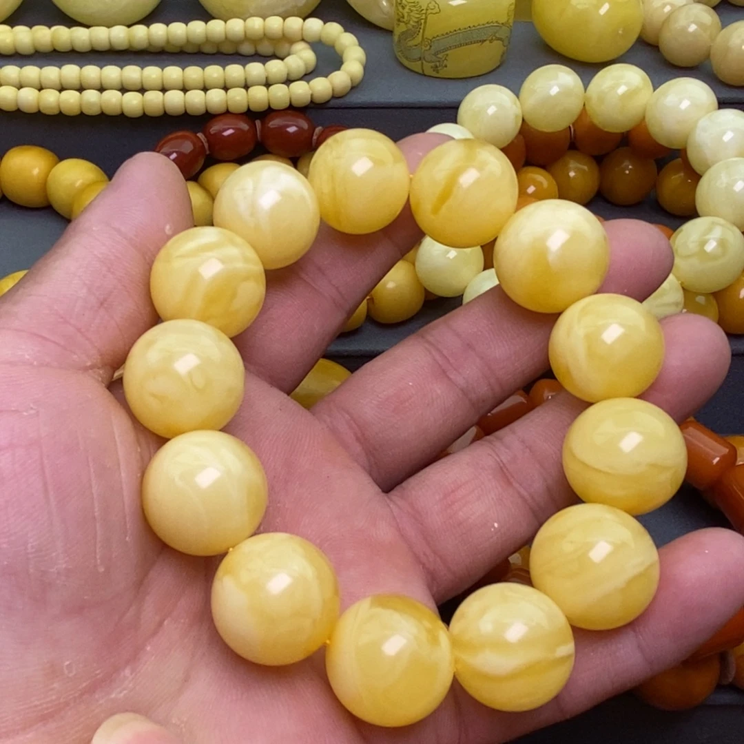 无***）蜜蜡未镶嵌珠宝奇石