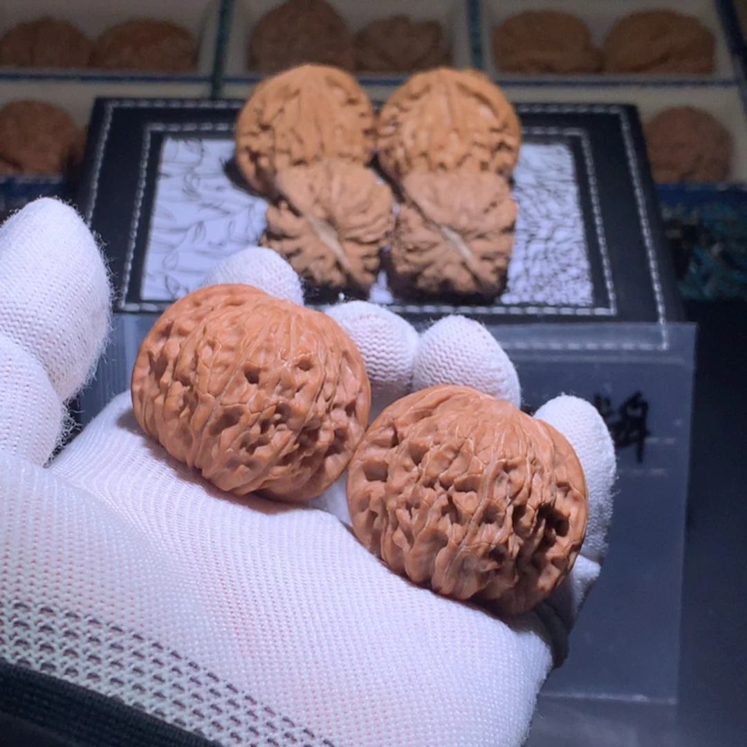 吊坠文玩核桃D46正磨41