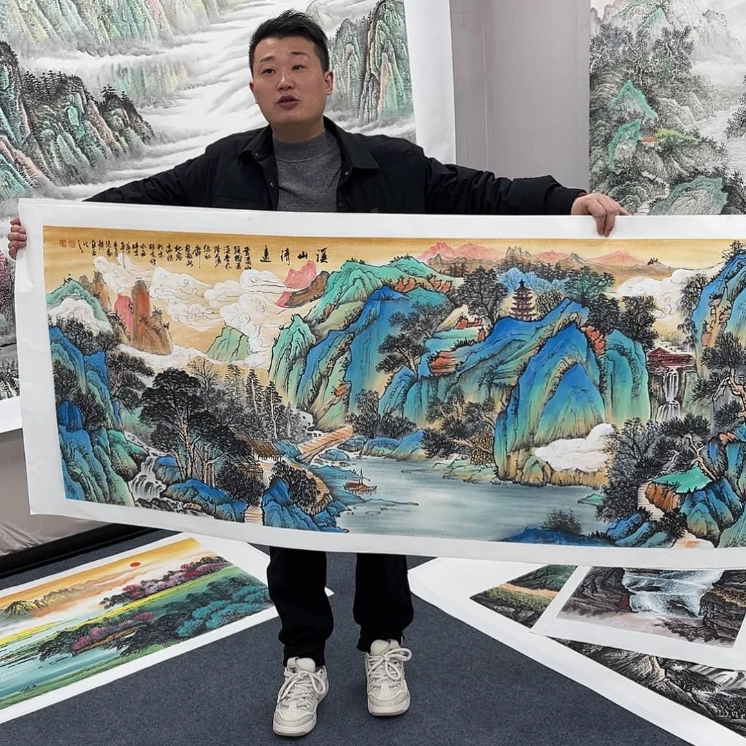 国画宣纸国画纯手绘