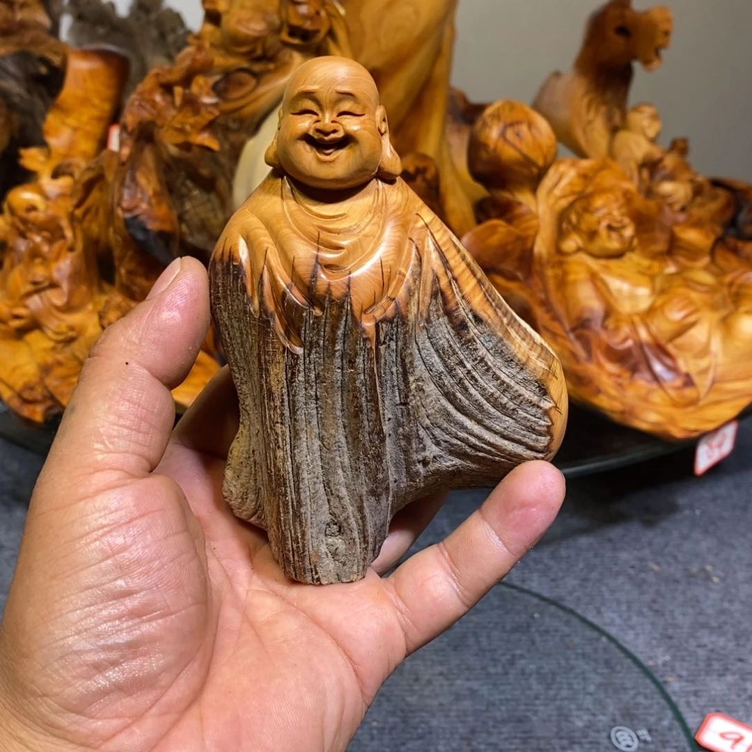 柏木（崖柏）木雕工艺品摆件家居装饰手把件