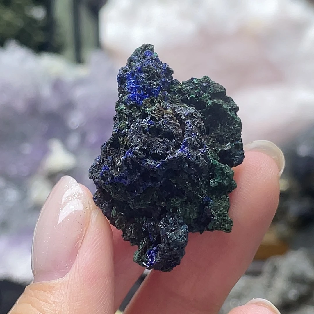 蓝铜矿萤石（处理）