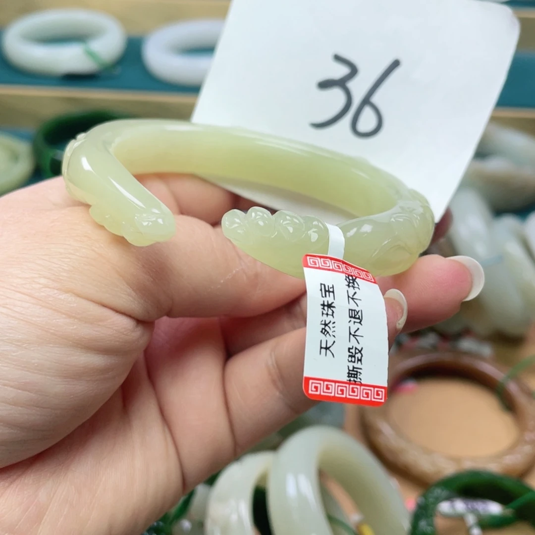 未镶嵌手镯和田玉圈口58