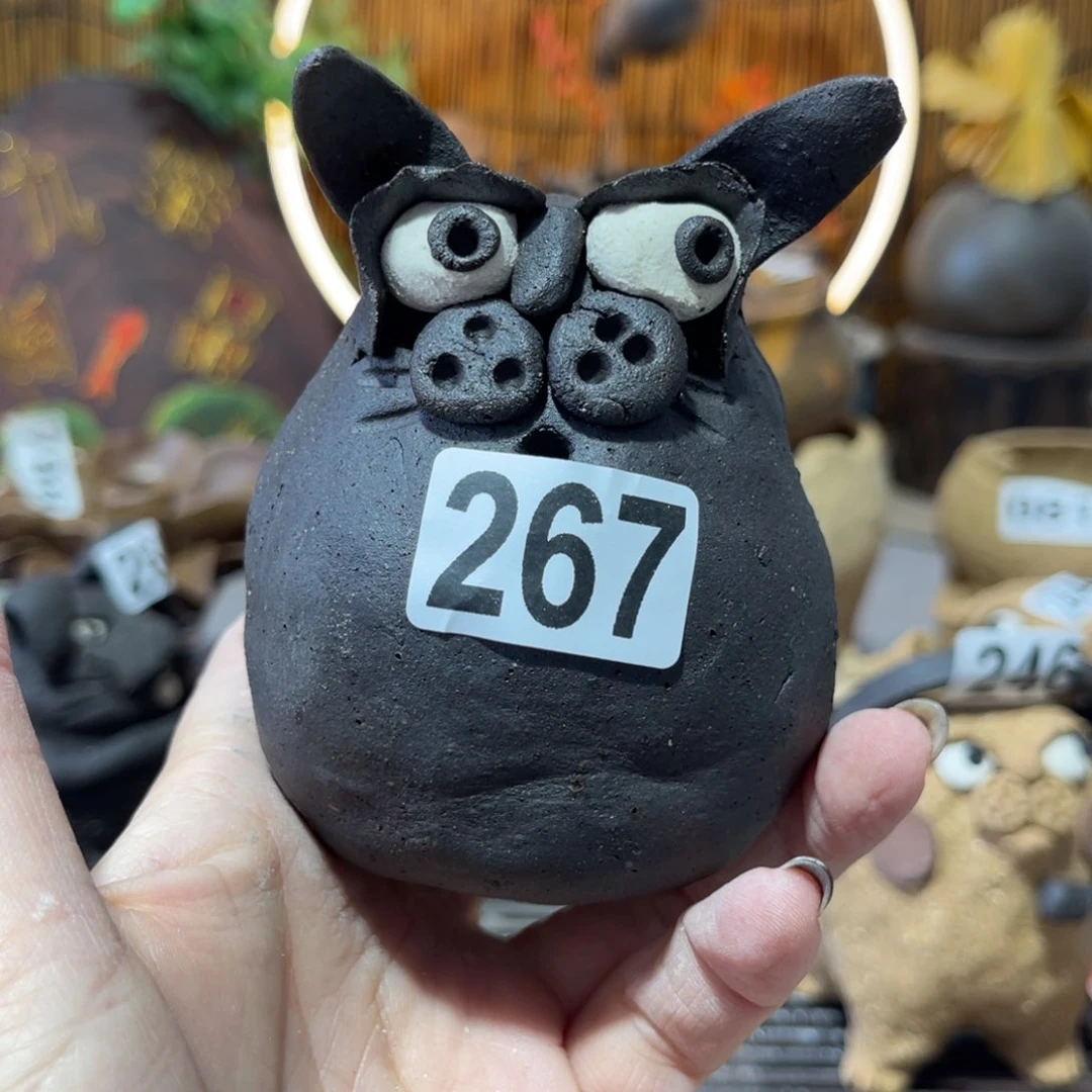 木村信鸿柴烧宝瓶