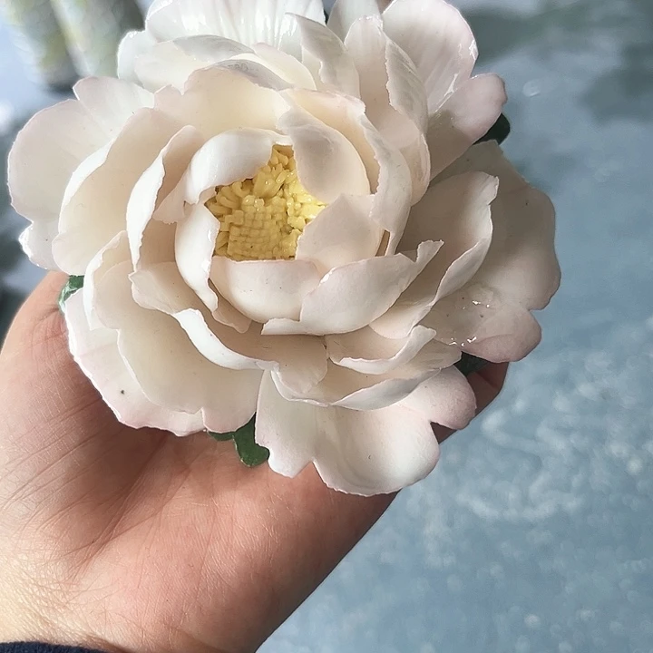 陶瓷花花摆件，花束