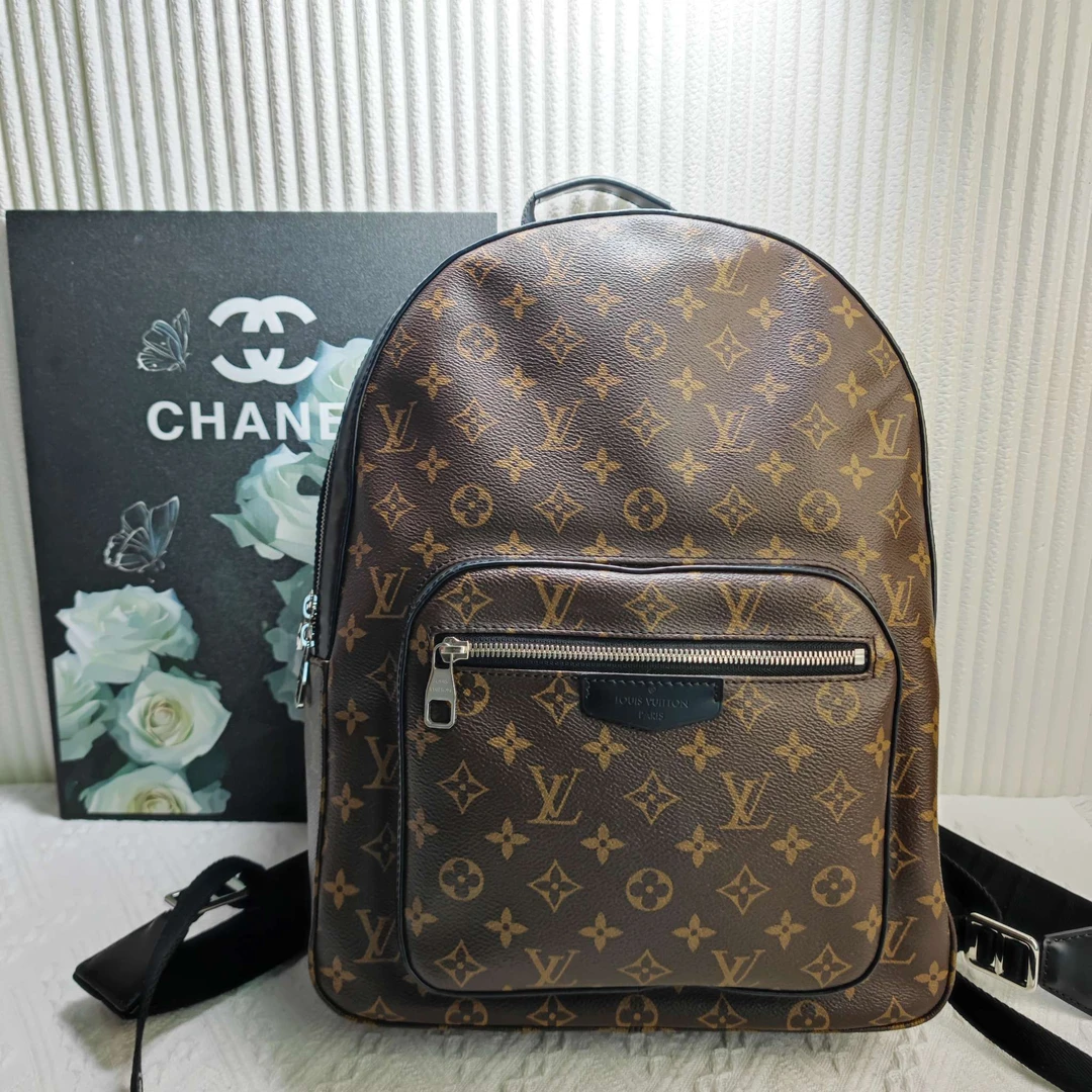 95新 LouisVuitton/路易威登 X【文子姐专属】/d0057/lv老花双肩包