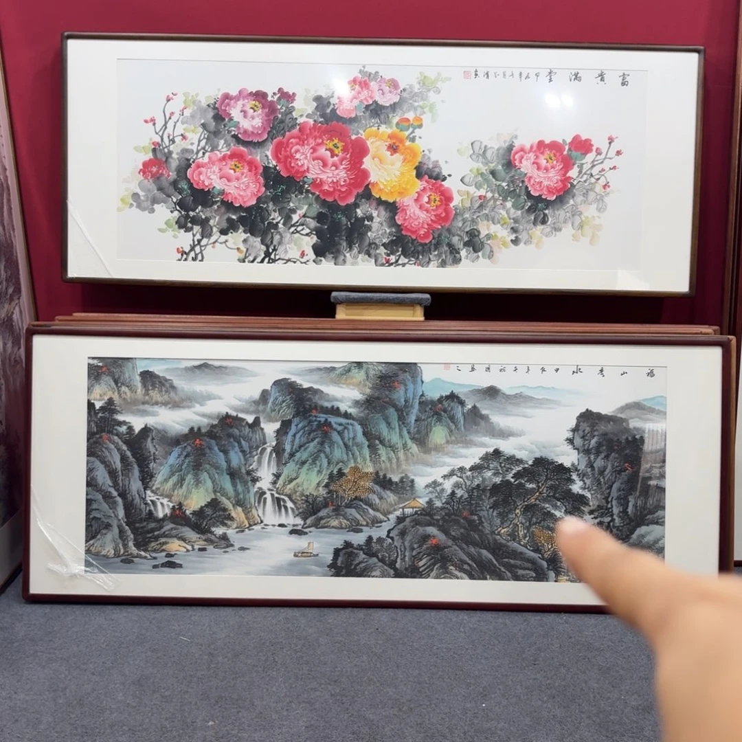 国画手绘作品尺寸210成80