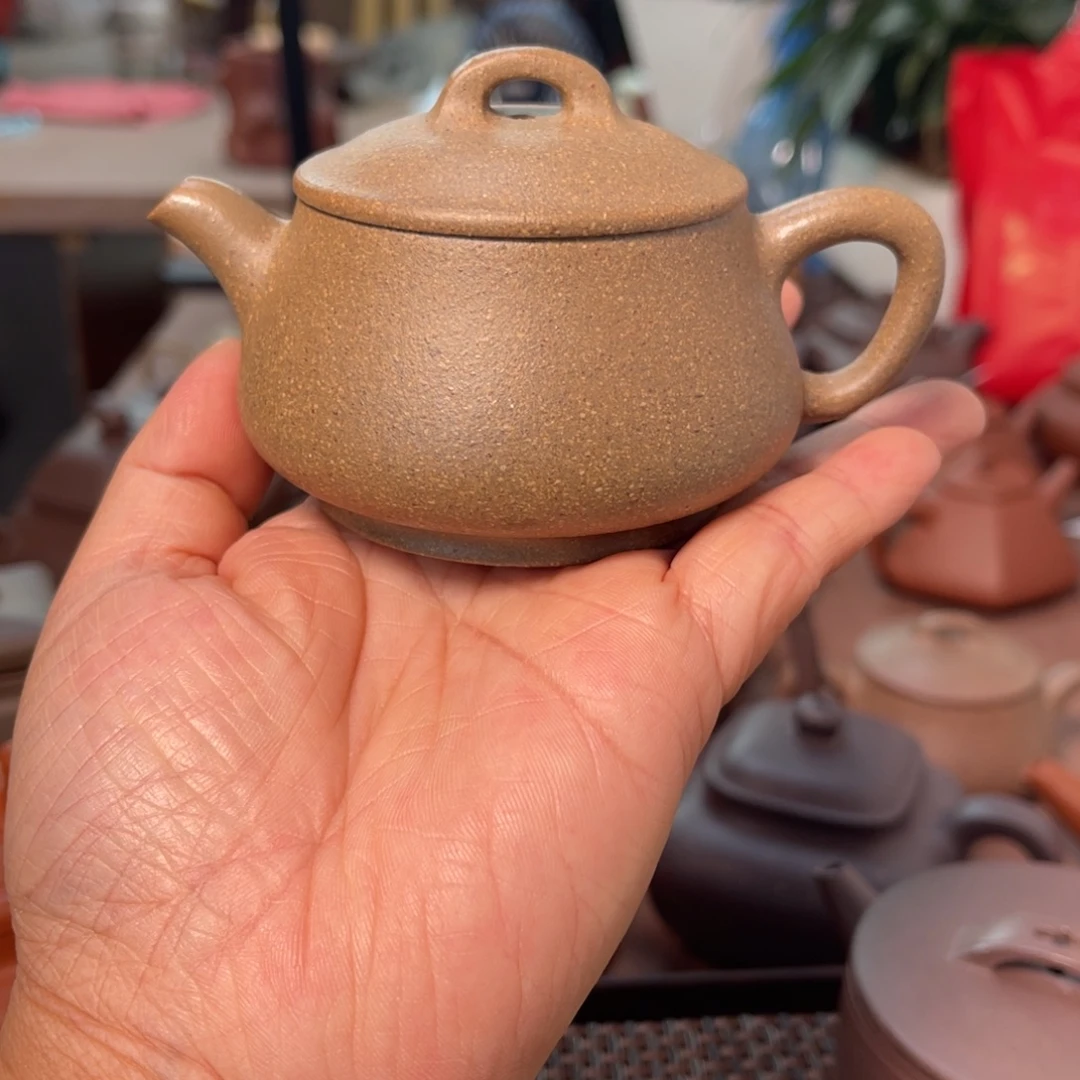茶壶紫砂无瑕100毫升青降坡