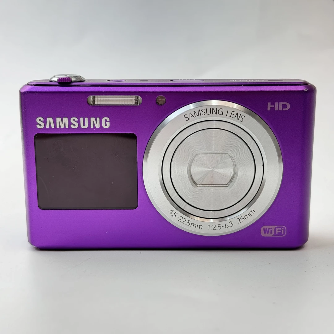 9新 Samsung/三星 dv150紫色1610w像素5x光变ccd数码相机