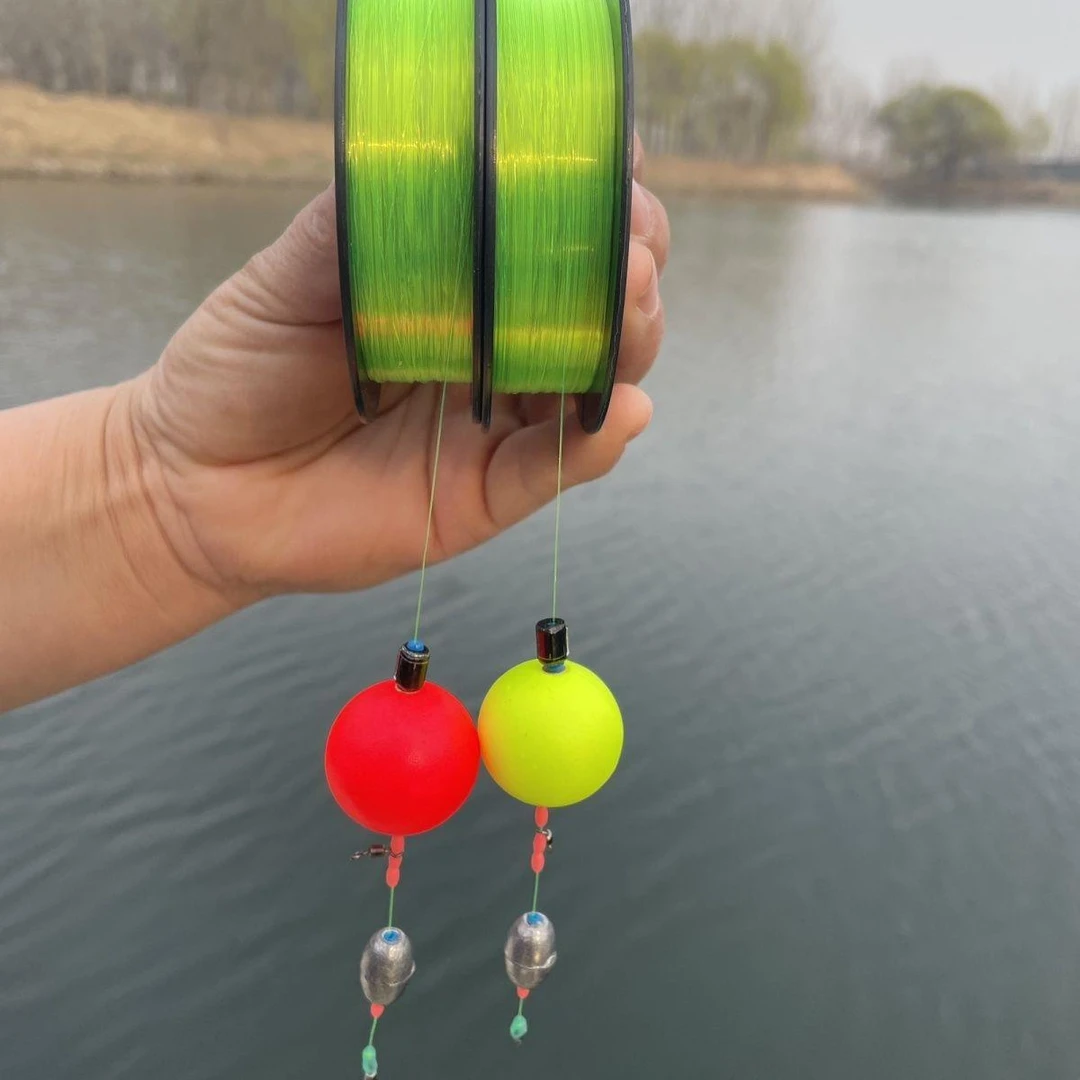 洛阳球形浮漂浮球漂路亚漂钓草鱼配件线组鲫鱼洛阳球钓组逗钓线组